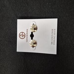 Giani Bernini Button Earrings 18k Gold Over Sterling Silver
